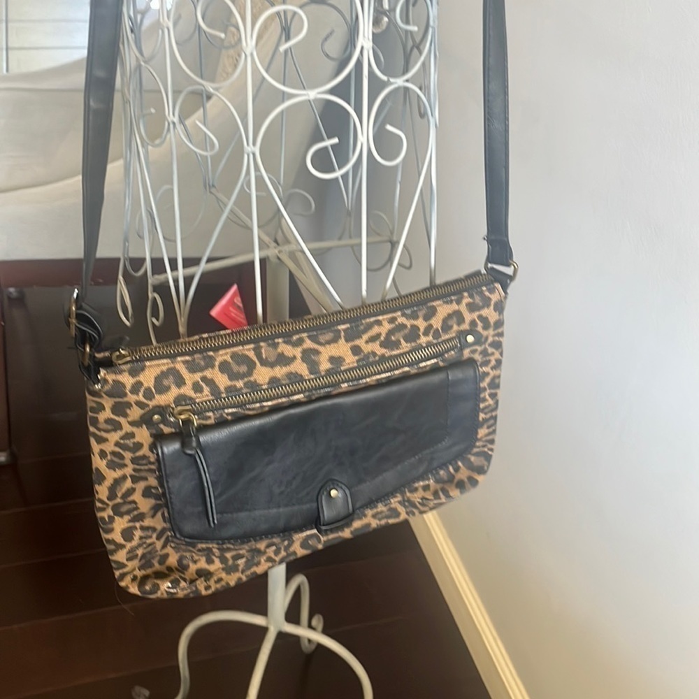 Cheetah Print Shoulder Bag